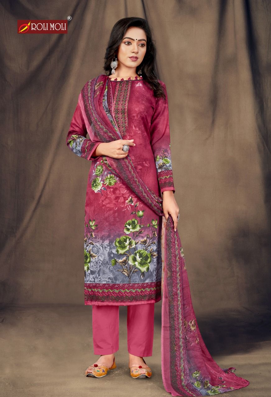 Roli Moli Mallika 8 Exclusive Daily Wear Cotton Printed Designer Dress Material Collection